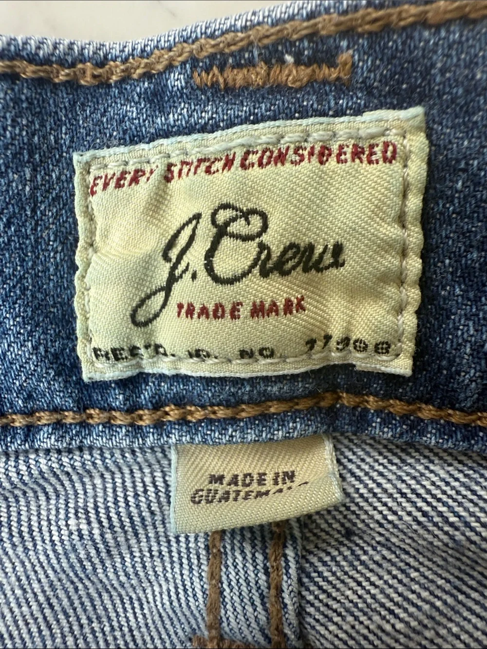 J.Crew Men’s 250 Stretch Slim Tapered Jeans W32 L30
